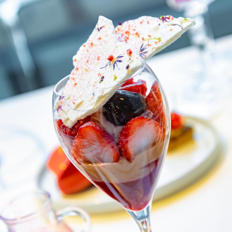マーサーブランチ ギンザテラスのCherry&Chocolate Afternoonteaのスイーツ追加2画像