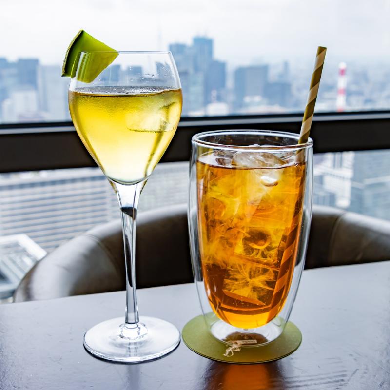 ザ タヴァン グリル＆ラウンジ／アンダーズ東京のマスカット＆メロンアフタヌーンティーの飲み物追加2画像