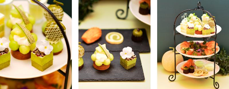 Green Afternoon Tea ～メロン×抹茶～の画像1
