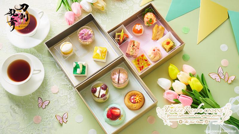 『刀剣乱舞ONLINE』スペシャルアフタヌーンティー～Spring Party～の画像1