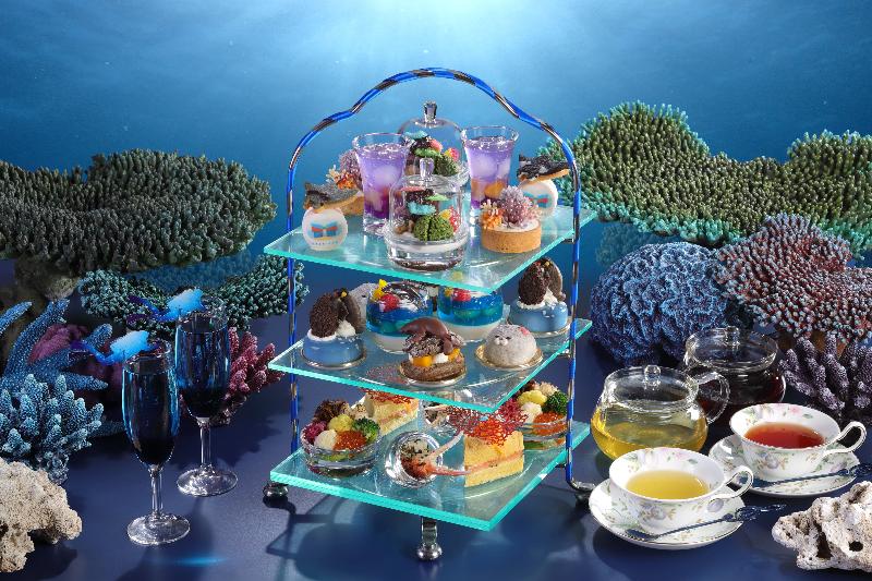 海遊館×シェラトン都ホテル大阪 コラボレーションアフタヌーンティー Vol.2 ～スイーツでつなぐサンゴの海と海の生きものたち～の画像1
