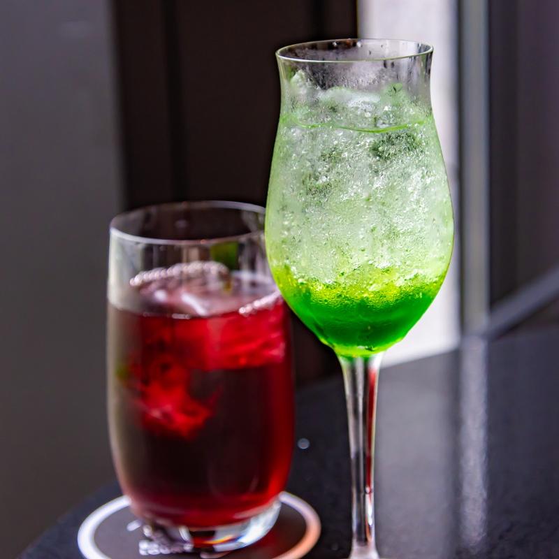 バー＆ラウンジ メロディ／ヒルトン横浜の”ハーモニー”　メロンと抹茶のアフタヌーンティー ～初夏の奏～の飲み物追加2画像