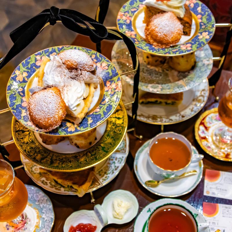 TEAVRILのカジュアルアフタヌーンティーのアフタヌーンティー画像2