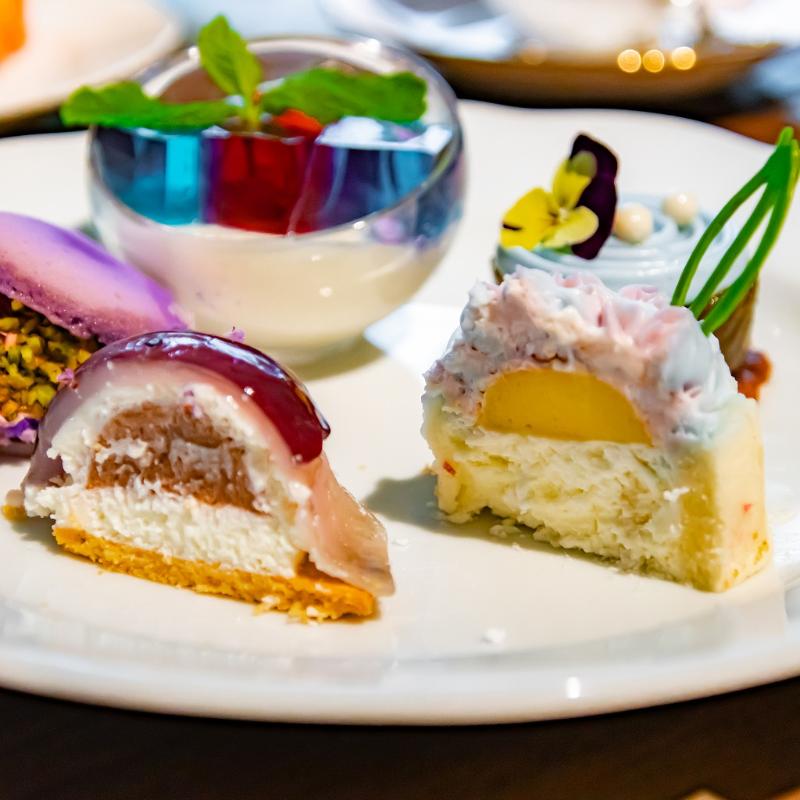 ティーサロン ピカケ／東京プリンスホテルのあじさいアフタヌーンティーのスイーツ追加1画像