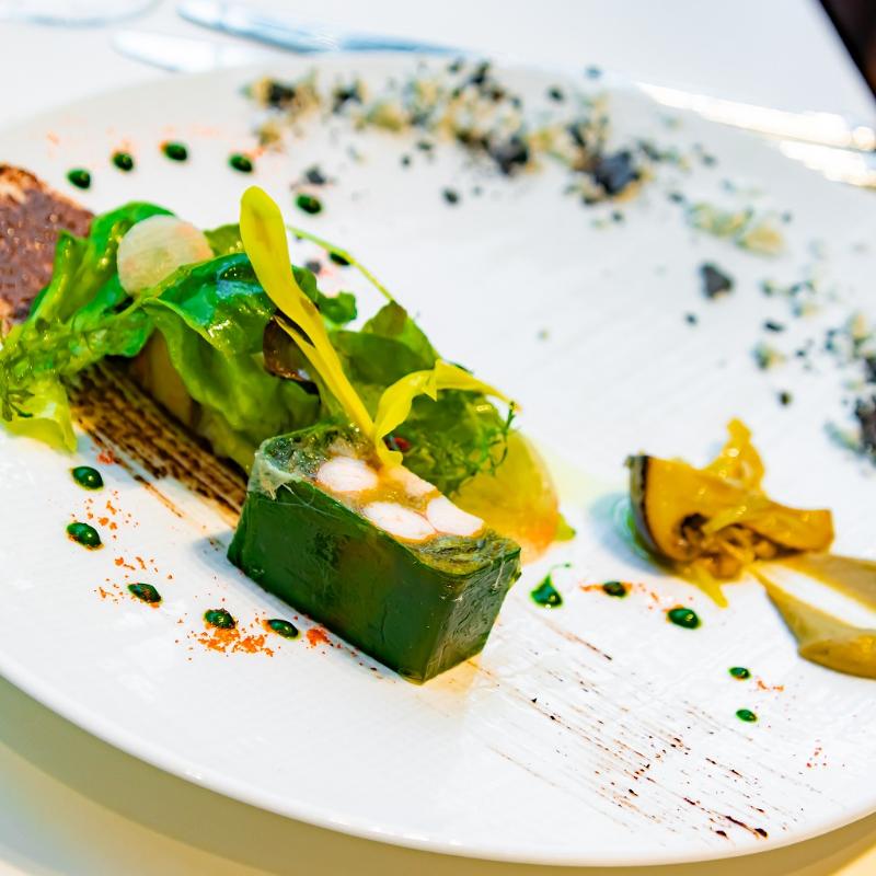 飯田橋のソンブルイユでランチコースを堪能の画像