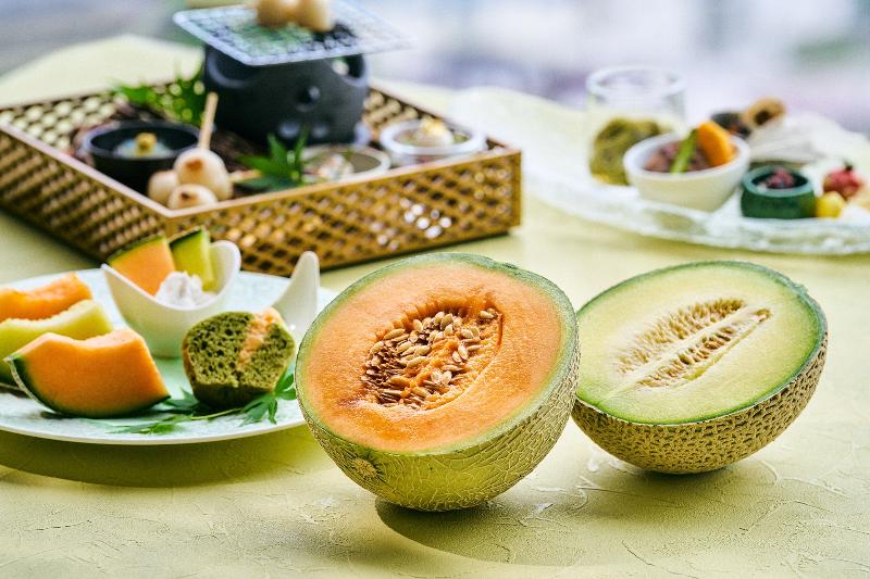 和のアフタヌーンティー “あんに恋する和夏メロンの画像1