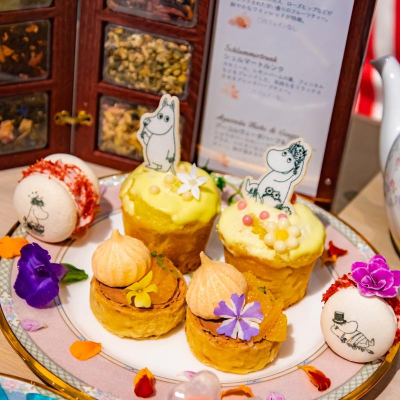 ムーミンカフェ フローラルバレーのフローラルバレー アフタヌーンティーのスタンド1段目画像