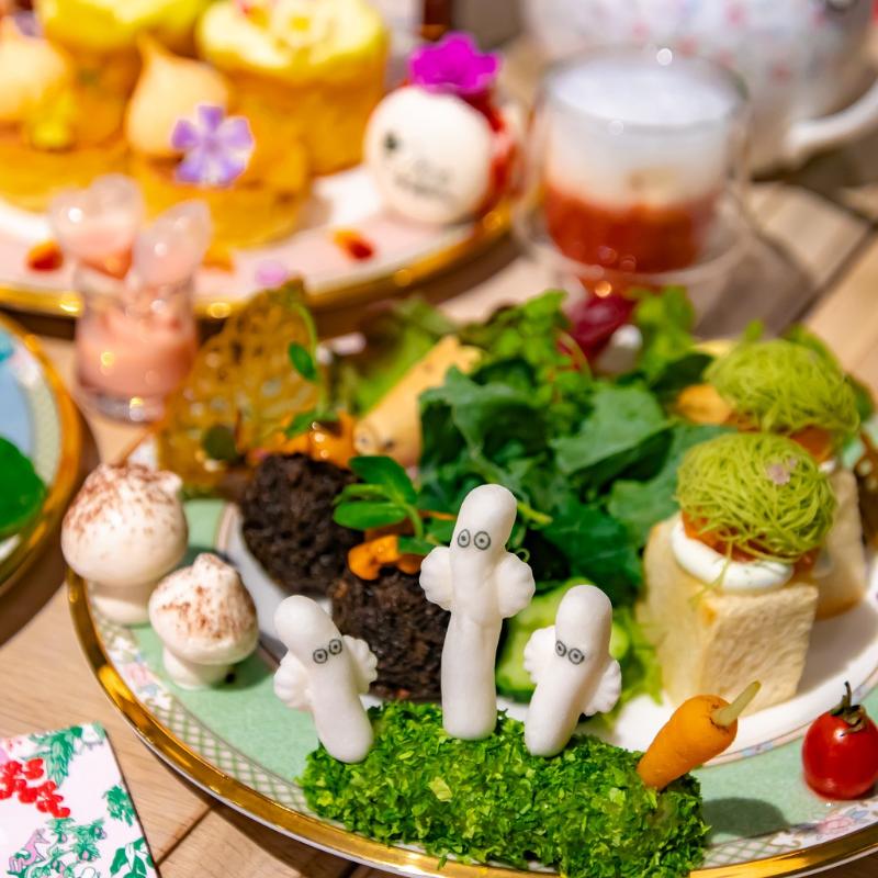 ムーミンカフェ フローラルバレーのフローラルバレー アフタヌーンティーのスタンド3段目画像