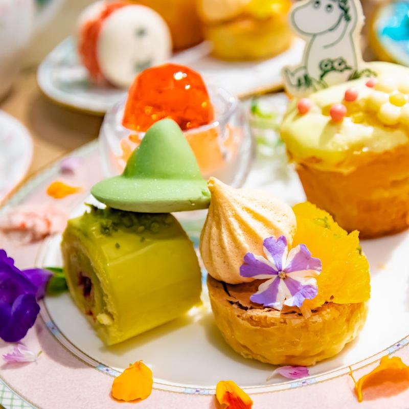 ムーミンカフェ フローラルバレーのフローラルバレー アフタヌーンティーのスイーツ追加1画像