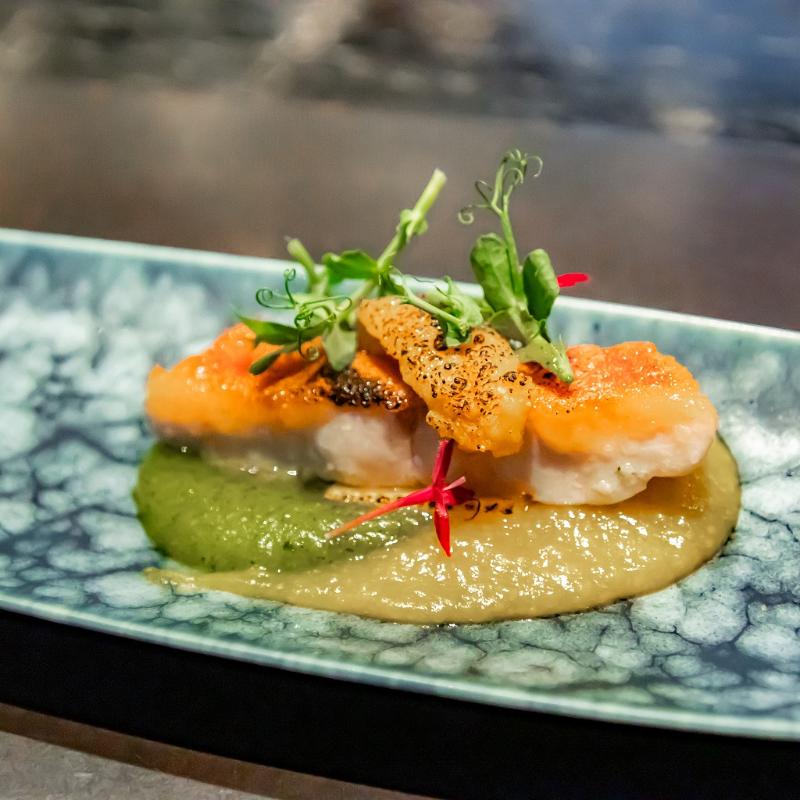 ひのきざか／ザ・リッツ・カールトン東京の鉄板焼きアフタヌーンティー 茶園～初夏～のスタンドその他プレート2画像