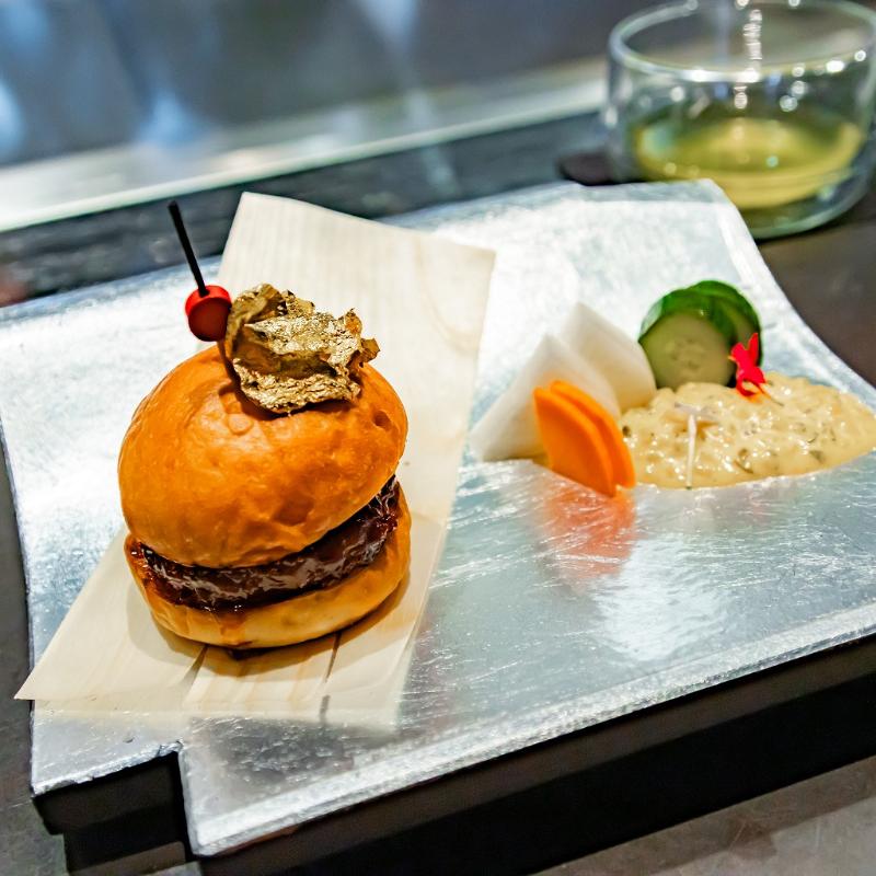 ひのきざか／ザ・リッツ・カールトン東京の鉄板焼きアフタヌーンティー 茶園～初夏～のセイボリー追加1画像