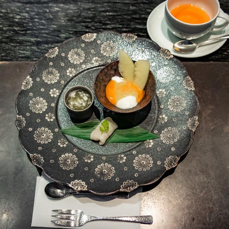 ひのきざか／ザ・リッツ・カールトン東京の鉄板焼きアフタヌーンティー 茶園～初夏～の飲み物追加2画像