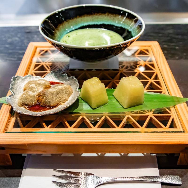 ひのきざか／ザ・リッツ・カールトン東京の鉄板焼きアフタヌーンティー 茶園～初夏～のあとがき4画像