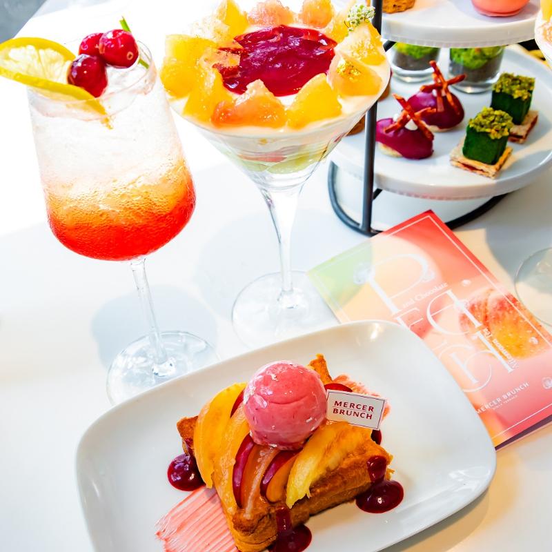 マーサーブランチ ギンザテラスのPeach&Chocolate Afternoonteaのあとがき1画像