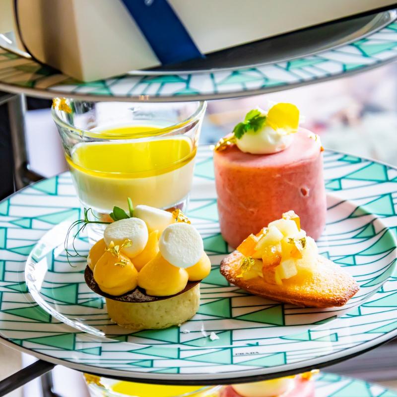 リストランテ オッツィオ／東京ベイコート倶楽部 ホテル＆スパリゾートのPRADA Afternoon Tea at OZIOのスタンド2段目画像