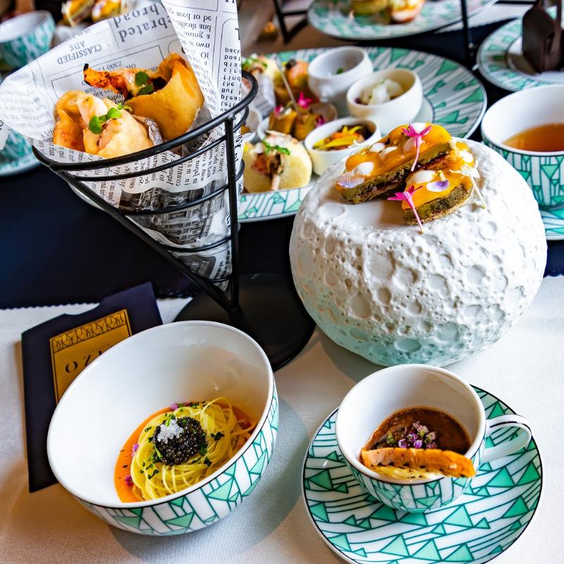 リストランテ オッツィオ／東京ベイコート倶楽部 ホテル＆スパリゾートのPRADA Afternoon Tea at OZIOのスタンドその他プレート2画像