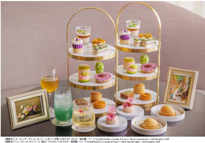 オルセー印象派展 コラボレーションアフタヌーンティーの画像1
