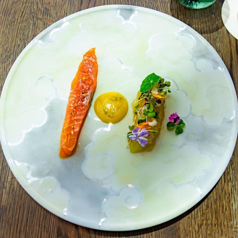 新宿のベルスターでランチコースHARUKAを体験の画像