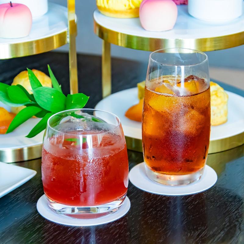 ザ ラウンジ／フォーシーズンズホテル東京大手町のフレンチリビエラアフタヌーンティーの飲み物画像