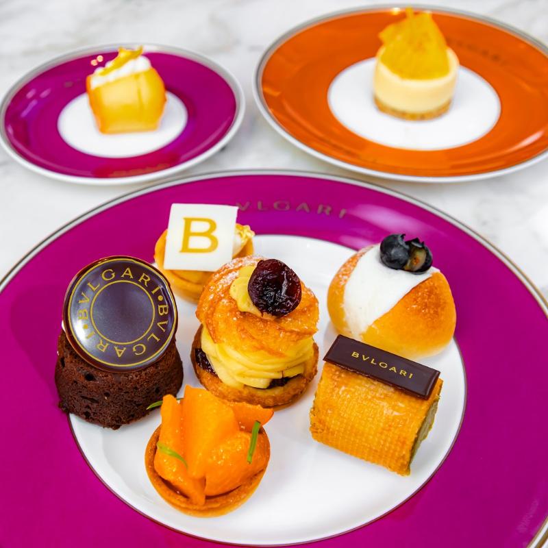 ブルガリ 東京 銀座 バー＆ドルチ／ブルガリ 銀座タワーのJULY SWEET AFTERNOON TEAのスイーツ画像