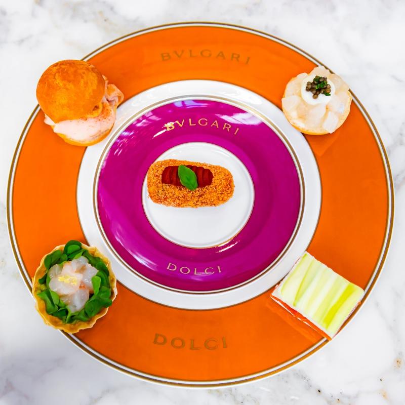 ブルガリ 東京 銀座 バー＆ドルチ／ブルガリ 銀座タワーのJULY SWEET AFTERNOON TEAのセイボリー画像