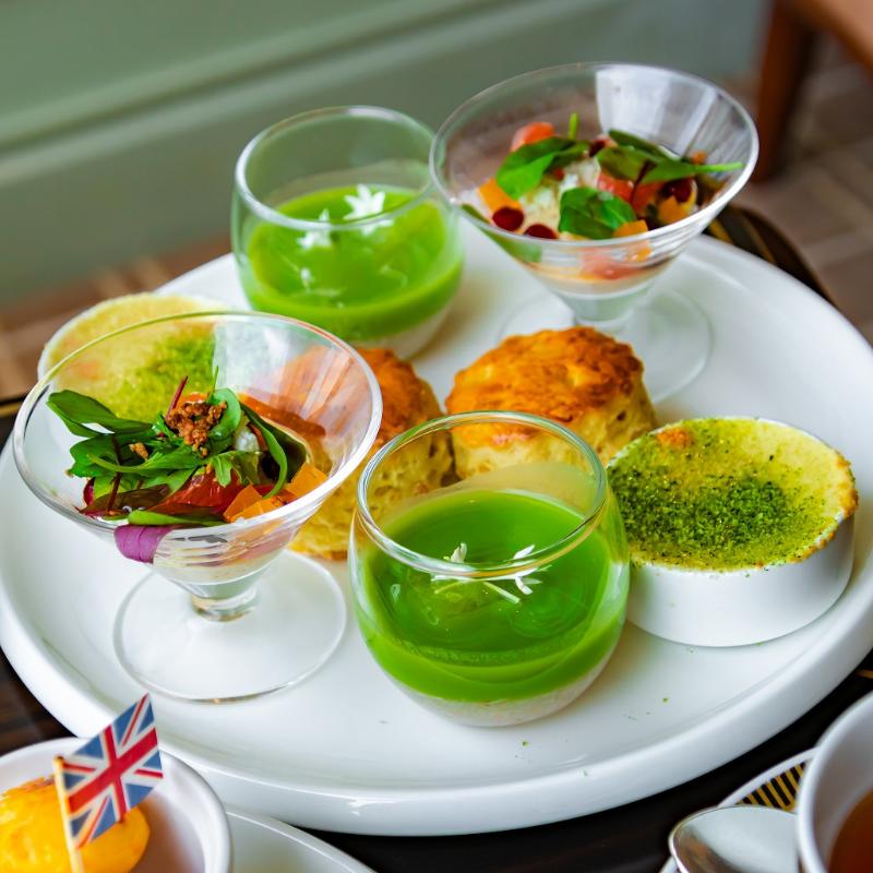 インペリアルラウンジ アクア／帝国ホテルのBritish Summer Afternoon Teaのスタンド3段目画像