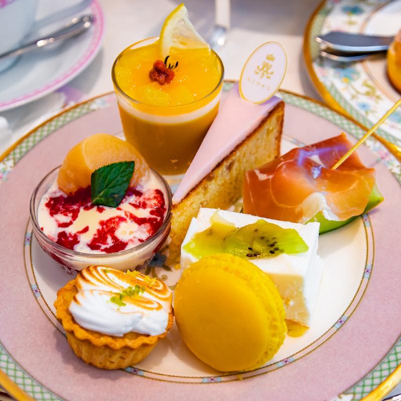 LE SALON DE NINA’S　日比谷の季節のアフタヌーンティーのスイーツ画像