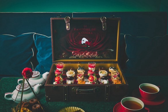 トランク型 Constellation. Afternoon Tea "Invitation du Fantôme – 薔薇と仮面の午後 –の画像1