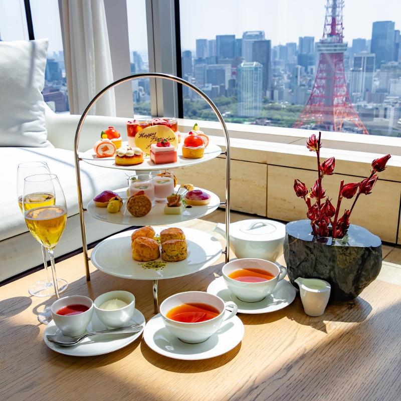 ロビー バー／東京エディション虎ノ門のPeach EDITION Afternoon Teaの画像1