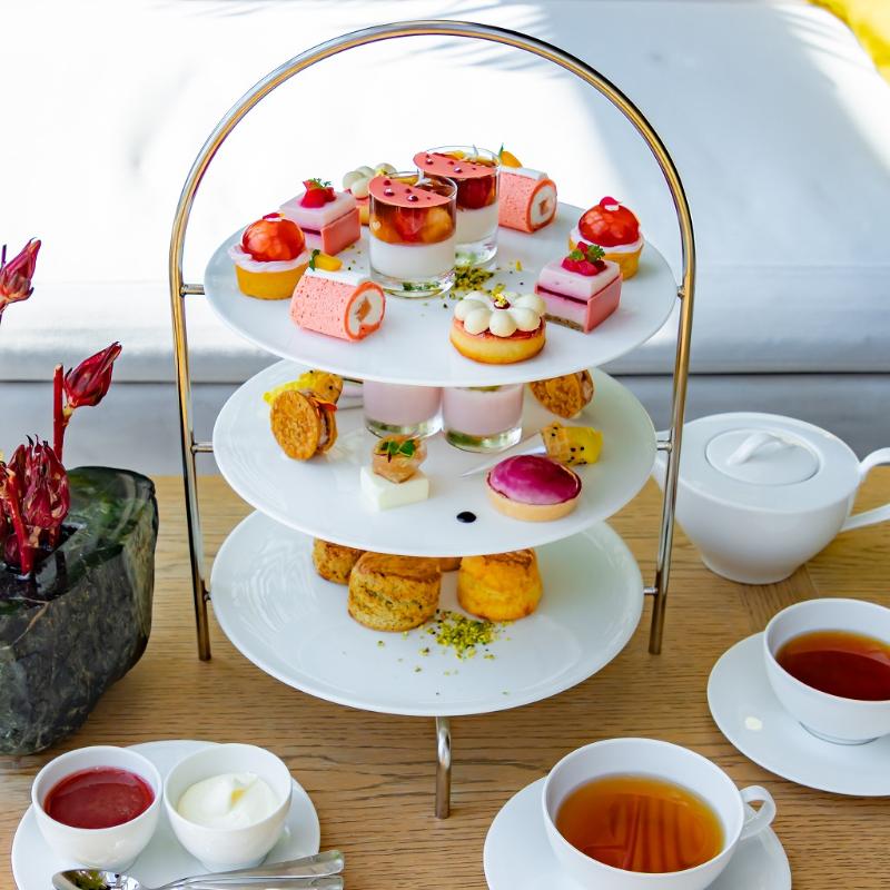ロビー バー／東京エディション虎ノ門のPeach EDITION Afternoon Teaのスタンド画像
