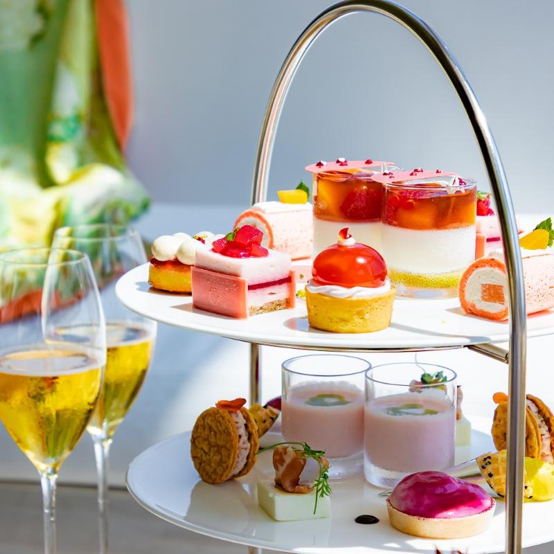 ロビー バー／東京エディション虎ノ門のPeach EDITION Afternoon Teaのあとがき1画像