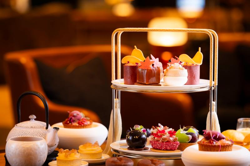 秋のアフタヌーンティーセットの画像1