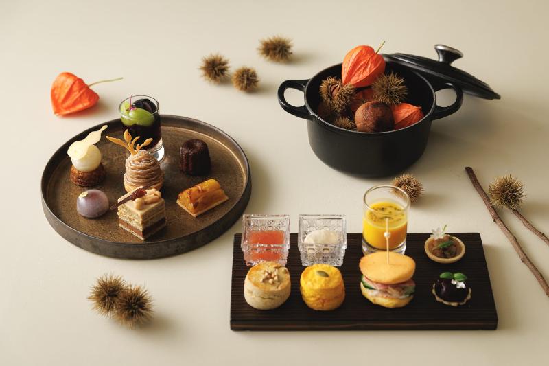 秋色のアフタヌーンティーの画像1