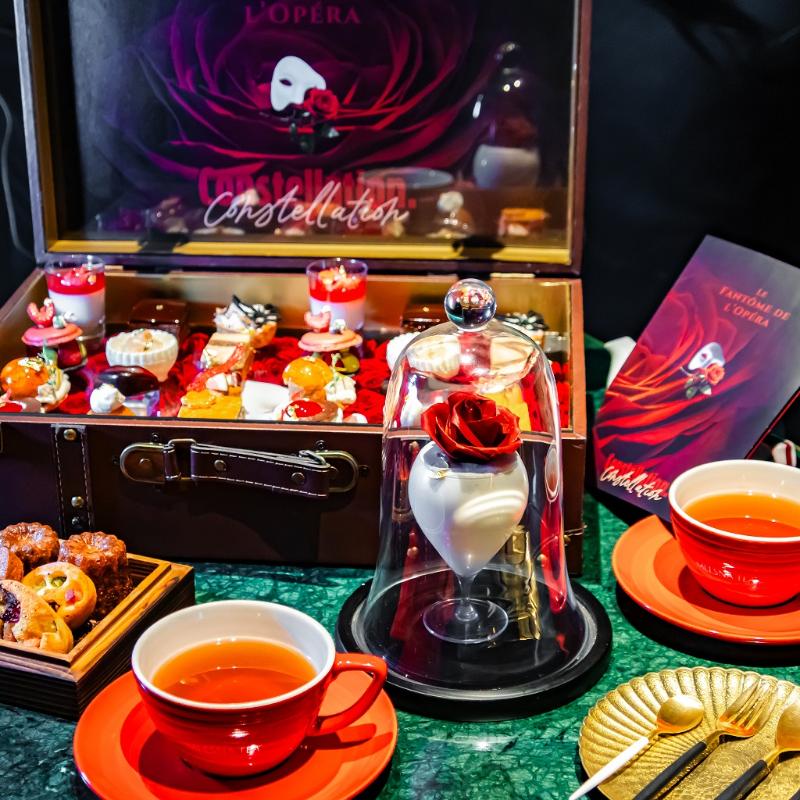 Constellation.のトランク型 Constellation. Afternoon Tea "Invitation du Fantôme – 薔薇と仮面の午後 –の画像1