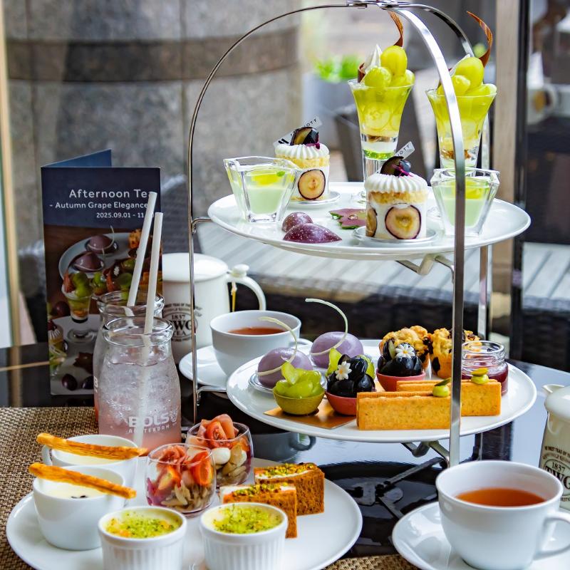 Lounge＆Dining G／東京マリオットホテルのAfternoon Tea -Autumn Grape Elegance-のアフタヌーンティー画像2