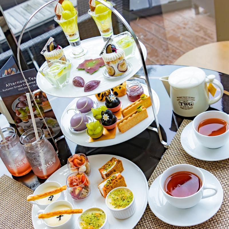 Lounge＆Dining G／東京マリオットホテルのAfternoon Tea -Autumn Grape Elegance-のあとがき1画像