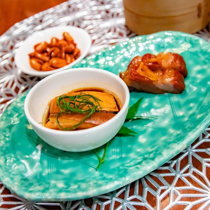 中国料理 花梨／ANAインターコンチネンタルホテル東京のチャイニーズ・アフタヌーンティー with ウェッジウッド ～ターコイズに包まれる飲茶時間～のスタンド2段目画像