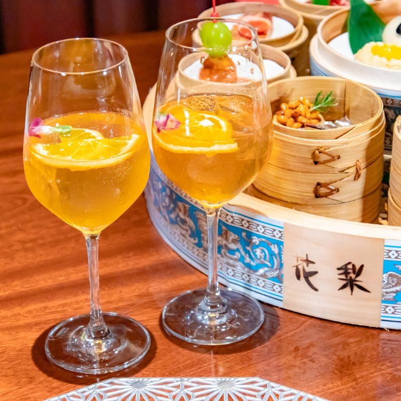 中国料理 花梨／ANAインターコンチネンタルホテル東京のチャイニーズ・アフタヌーンティー with ウェッジウッド ～ターコイズに包まれる飲茶時間～の飲み物追加2画像