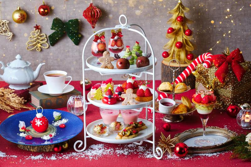 苺づくしのクリスマス フェスティブ アフタヌーンティーの画像1