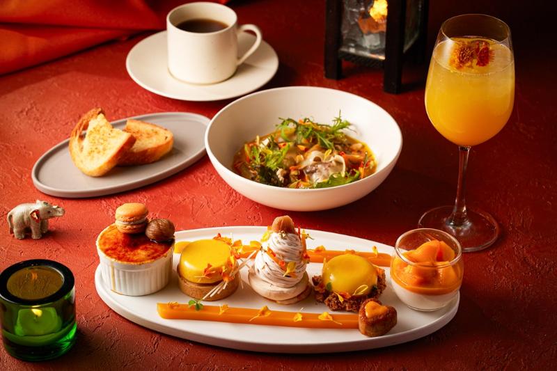 オリエンタル オータム アフタヌーンティーの画像1