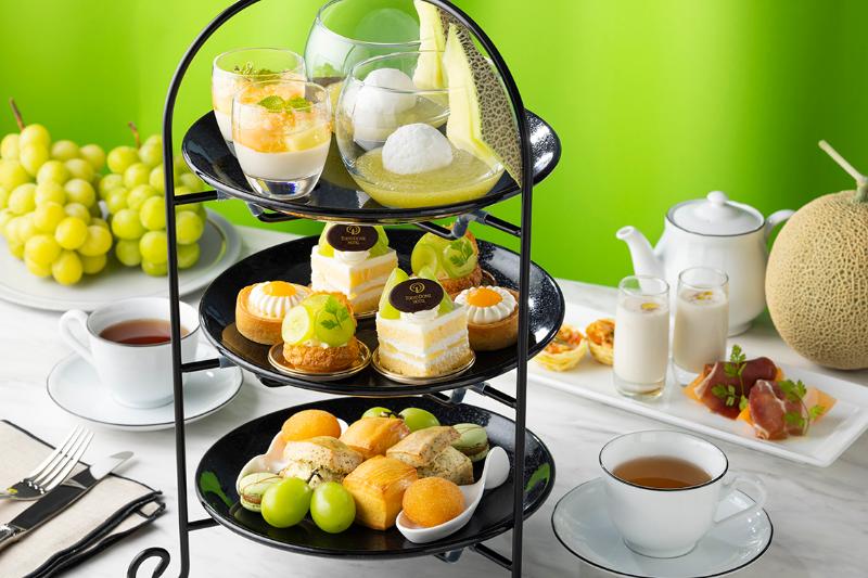 シャインマスカット＆メロンアフタヌーンティーの画像1