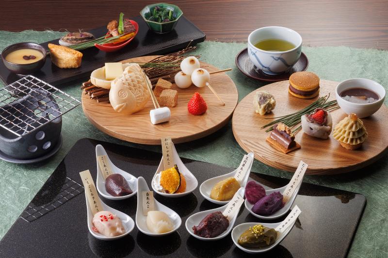 和のアフタヌーンティー 「おこたであったか 餡くらべ」の画像1