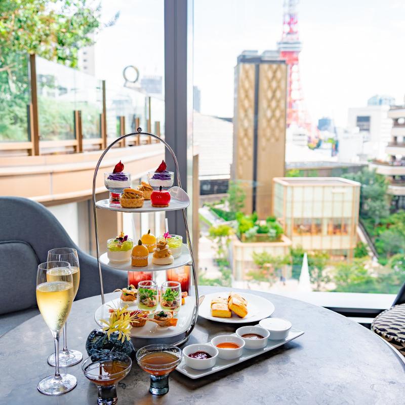 ジャヌ ラウンジ & ガーデンテラス／ジャヌ東京のオータムアフタヌーンティーのアフタヌーンティー画像2