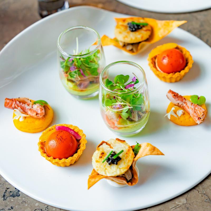 ジャヌ ラウンジ & ガーデンテラス／ジャヌ東京のオータムアフタヌーンティーのスタンド3段目画像