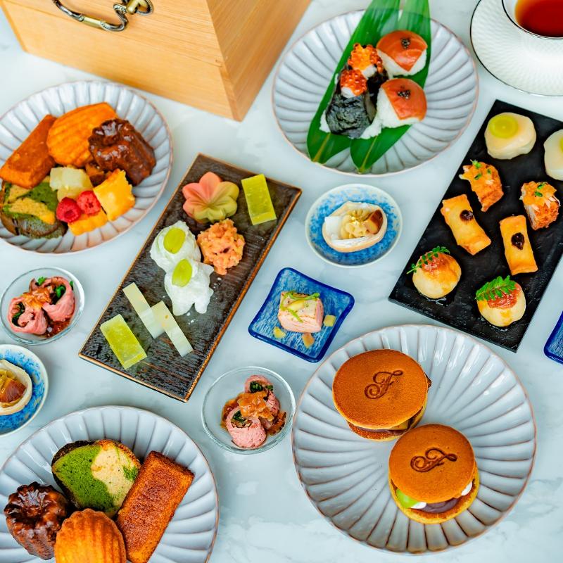 ビュメール／フェアモント東京のジャパニーズアフタヌーンティー "オータム"のアフタヌーンティー画像2