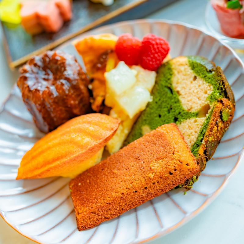 ビュメール／フェアモント東京のジャパニーズアフタヌーンティー "オータム"のスイーツ追加2画像