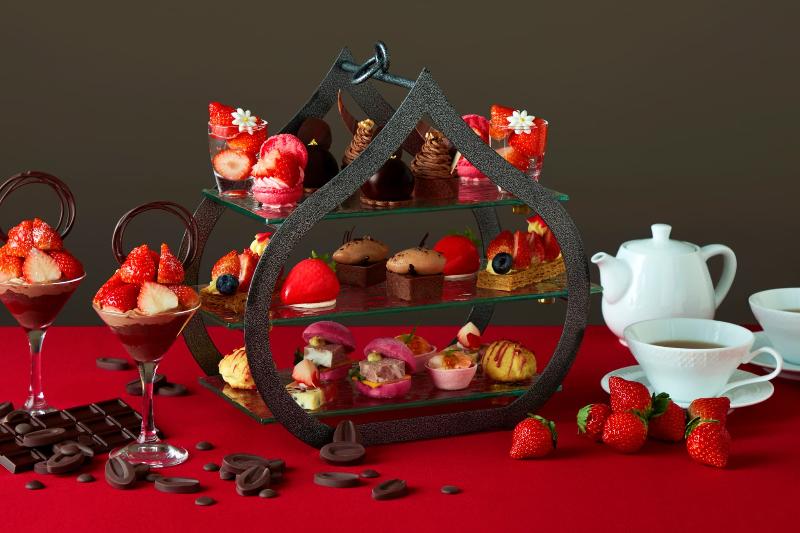 いちごvsチョコレートアフタヌーンティーの画像1