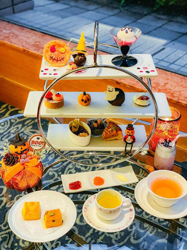 ロビーラウンジ フォンテーヌ／ロイヤルパークホテルのハロウィンアフタヌーンティーの画像1