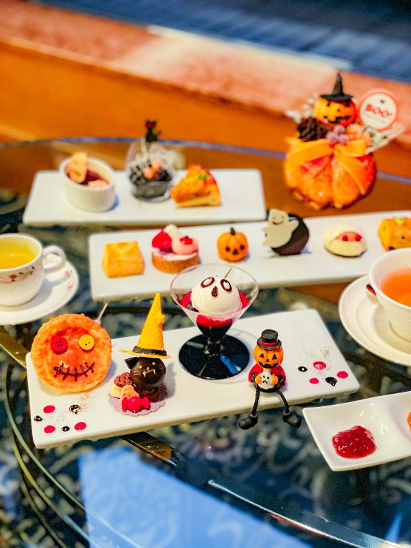 ロビーラウンジ フォンテーヌ／ロイヤルパークホテルのハロウィンアフタヌーンティーのアフタヌーンティー画像2