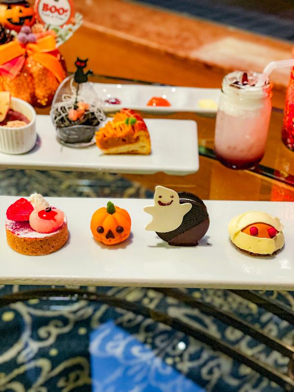 ロビーラウンジ フォンテーヌ／ロイヤルパークホテルのハロウィンアフタヌーンティーのスタンド2段目画像